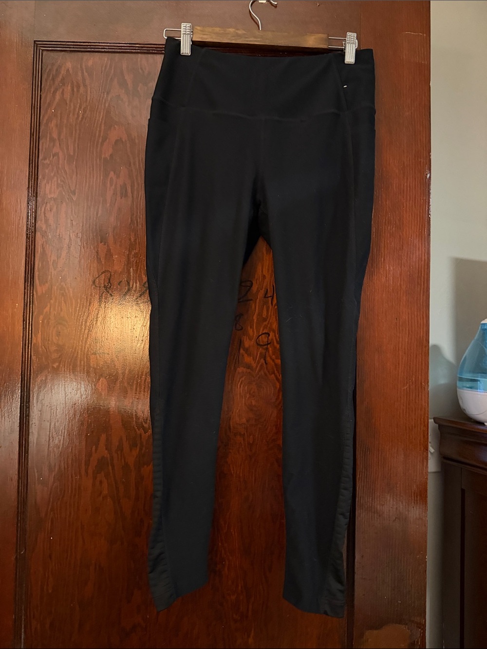 Mondetta Black Girls' Stretch Athletic Leggings